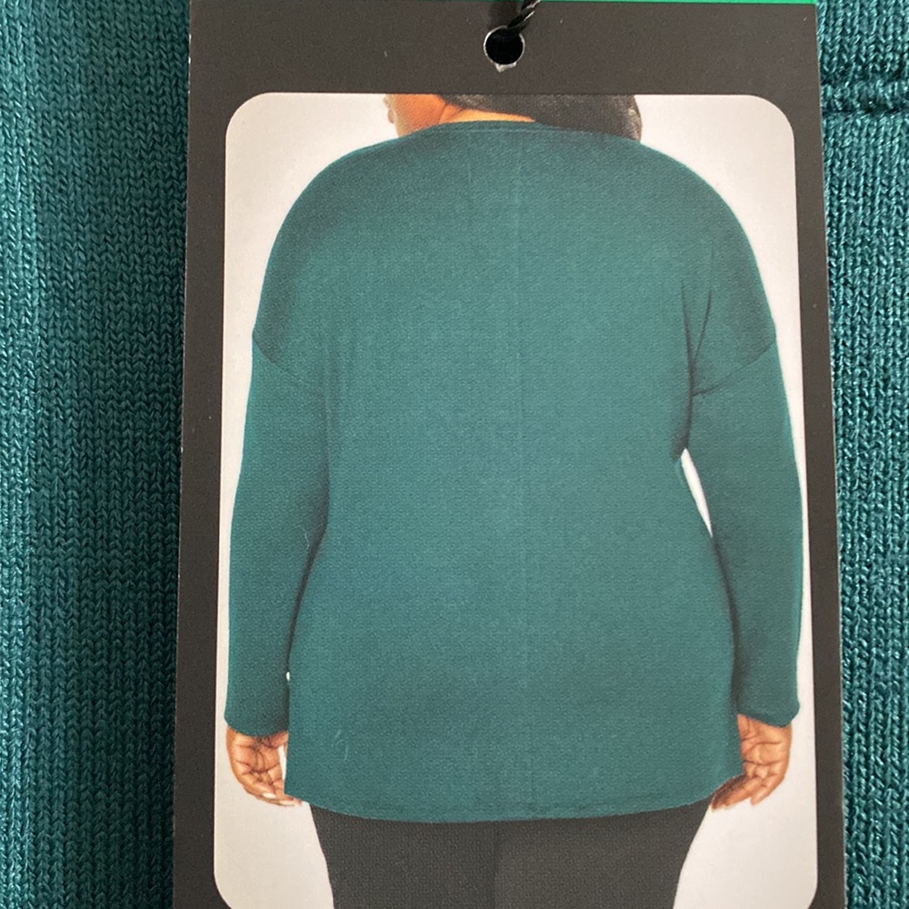 Banana Republic women’s Scoop Neck Long Sleeve Top Green Size XL
NWT - Picture 7 of 9